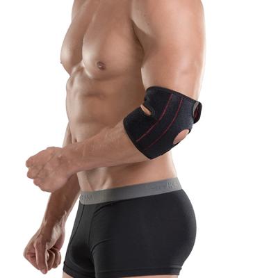 China Adjustable Injury Prevention Weightlifting Basketball Tennis Elbow Support / Badminton Elastic Neoprene Top for sale