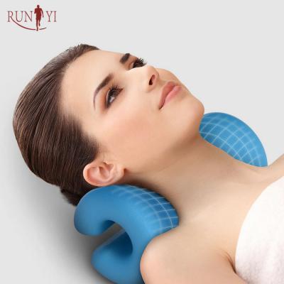 China Convenient/Portable/Lightweight Neck Stretcher with Pillowcase Neck and Shoulder Cervical Relaxer Traction Device for TMJ Pain Relief and Cervical Spine for sale