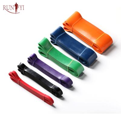 China Eco-Friendly Hot Selling Multifunctional Natural Rubber Resistance Band In The Gym With Stock Supply for sale