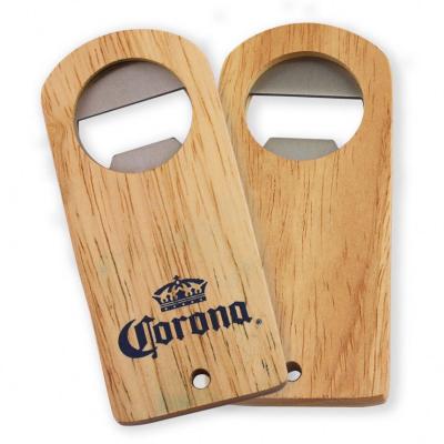 China Viable High Quality Wholesale Customized LOGO Wood Nutcracker Opener Rustic Key Chain Opener for sale