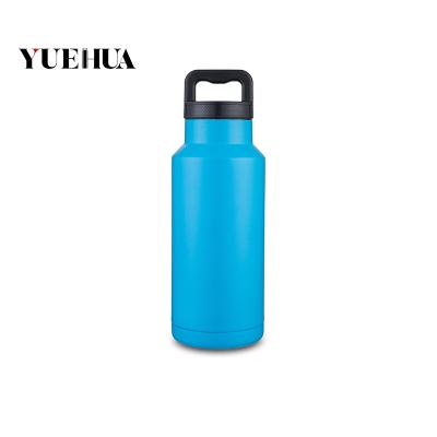 China 36 Ounce Double Wall Stainless Steel Sports Travel Bottle Vibe Viable Water Jug Bottle Water Bottles for sale