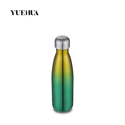 China Yuehua Double Wall Stainless Steel Cola Bottle PORTABLE Insulated Vacuum Flask for sale