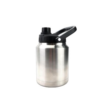 China Large Gallon Business Stainless Steel Double Wall Vacuum Flask Bottle Outdoor Camping Beer Keg Flasks for sale