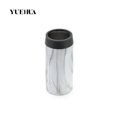 China Viable New Style Amazon Selling Hot Slim Stainless Steel Beer Can Cooler for sale