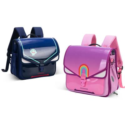 China Cute Version Waterproof Horizontal Polyester Kids Student Book Pencil Storage Cute School Bag for sale