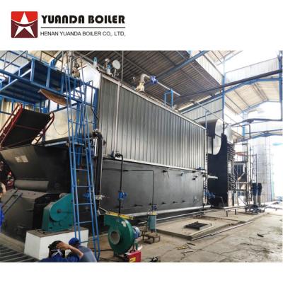 China SZL15 Chain Grate Water Tube Wood Fired 15Tonhr Biomass Steam Boiler for sale