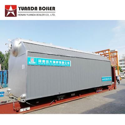 China Automatic Feeding Horizontal Chain Grate 10 ton Coal Biomass Fired Steam Boiler for sale