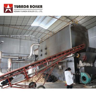 China Industrial 7000KW Chain Grate Wood Chip Wood Biomass Fired Hot Oil Boiler for sale