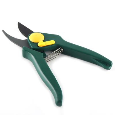 China ISO9001 Handle Bypass Anti-Slip Pruners Garden Scissor Pruning Scissors Tools With Lock for sale