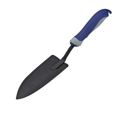 China Garden trowel ISO9001Measuring scale hand shovel 13-1/4