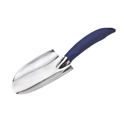 China Aluminum Alloy Blade China Manufacturer High Quality Aluminum Polished Interchangeable Gardening Hand Trowel for sale