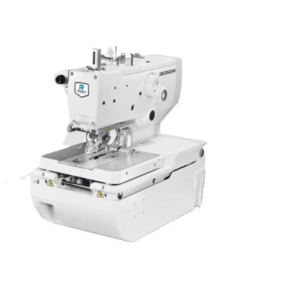 China RS9820-02 Automatic Automatic Electronic Lubrication Eyelet Button Holer Machine with Thread Top and Bottom Trimmer for Jeans for sale