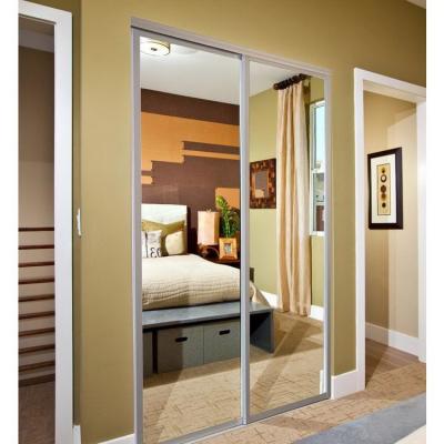 China Wholesale Custom Aluminium Frame Wardrobe Sliding Door for sale