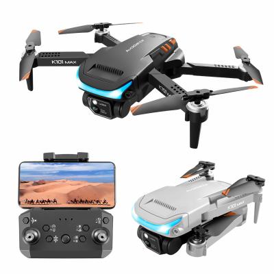 Chine Optical Flow Positioning/Three-way K101 Max Optical Flow Hover Gesture Photo Obstacle Avoidance Dual Camera Suitcase Flying Mini Drone Kit RC Helicopter avoid obstacles à vendre