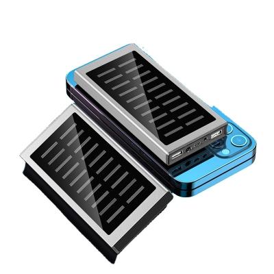 Κίνα Dual LED Light Mobile Laptop Powerbank 20000mah USB Solar Powerbank 20000mah Dual Output + Solar Charging + Li-polymer Led Light Power Bank For Smart Phone προς πώληση