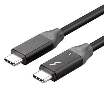 China COMPUTER ULT-Unite Newcomer Compatible 100W USB C Charging 40Gbps Data Transfer Thunderbolt 3 Cable for sale