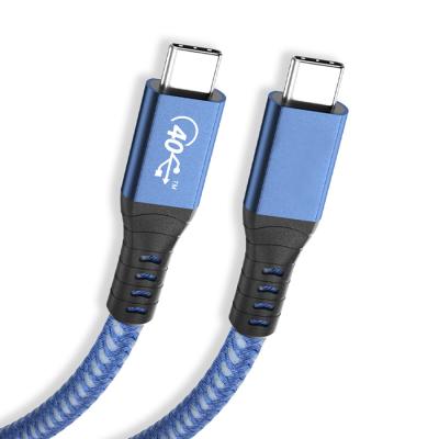 China Mobile Phone ULT-Unite USB 4 4.0 Cable Braided 0.5m 0.8m 1m PD 40Gbps 100W Fast Charging USB4 Cable for sale