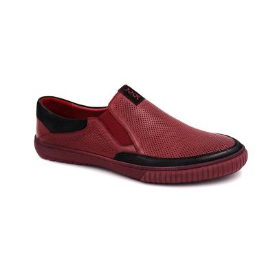 China Custom LOGO Anti-slippery accept small quantity cow suede leather with grip shoes leather sports shoes for sale