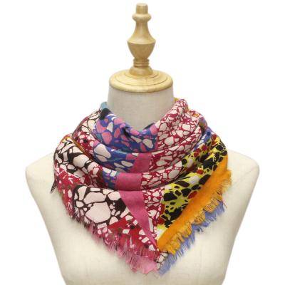 China Popular oblong-sized cashmere and wool scarves will for sale