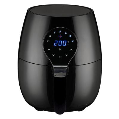 China Easy Operate 5.0L 1450W Beautiful Design Digital Detachable Nonstick Pot Air Fryer for sale