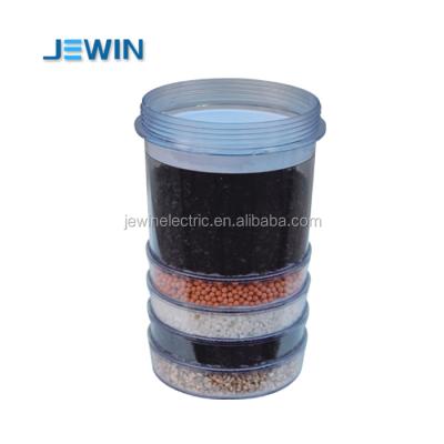 China Water Filter Pot 5 Stages Activated Carbon Cartridge Filter Parts Mineral Water Filter for sale