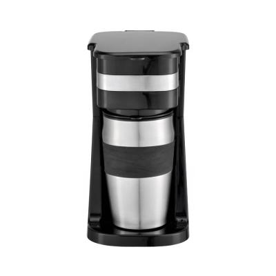 China Household 0.42L Drip Coffee Maker with Travel Mug and Auto Cut Function for sale