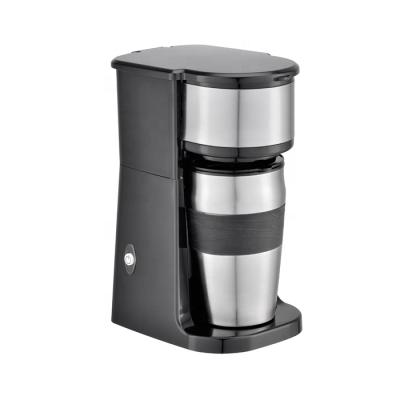 China 650-750W Automatic Cut Out Home Use Single Cup Coffee Maker With 420ML Travel Mug for sale