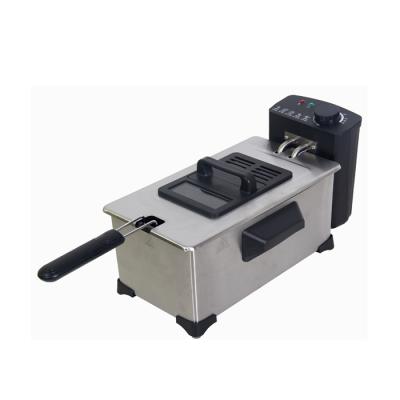 China Easy Operate 2000W Household Stainless Steel Deep Fryer For Sale for sale