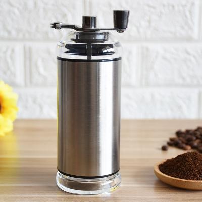 China New Design Viable Coffee Bean Mill Manual Coffee Grinder with Foldable Handle for sale