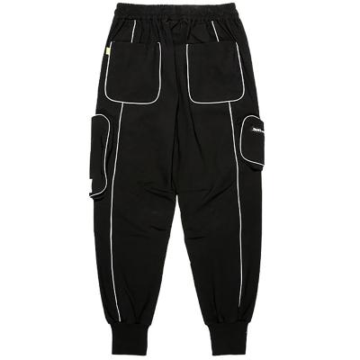 China Anti-wrinkle Guangzhou streetwear deep reflective mens jogger pants for sale