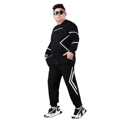 China New Style Antibacterial Solid Sweatshirt Mens Jogging Set OEM Custom Your Logo Sweatshirt Set Plus Size for sale