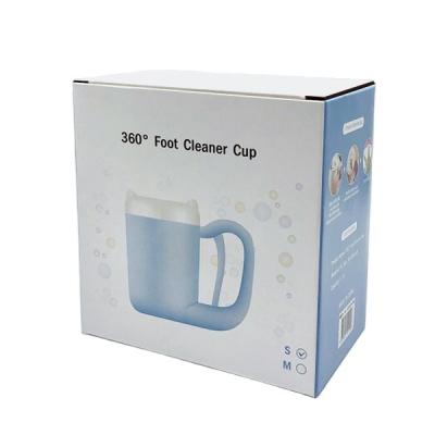 China Sustainable New Design Pet Foot cleaner Cup paw cleaner for dogs for sale