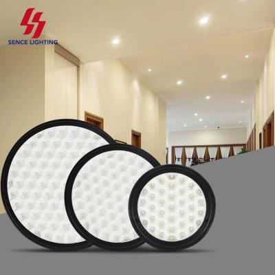 China Aluminum Material Body FEEL Ceiling Light Living Room Aluminum Indoor Office 18w 24w 34w Smd Round Outdoor Mounted Led Panel Light for sale