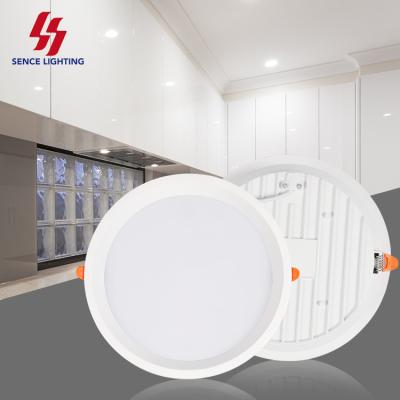 China Factory Direct Anti-glare Indoor Recessed Mounted 7w 12w 18w 24w 36w Aluminum Anti-glare Modern Round Smd Led Down Light for sale