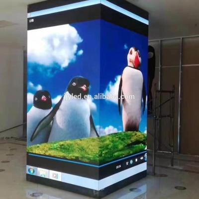 China P3.91/P3/P2.5 Indoor Full Color Indoor Full Color Stage Display Module HD Rental Screen 45 Degree Bevel Edge for sale