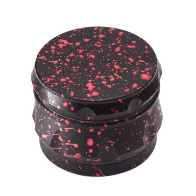 China Wholesale Minimalist Aluminum Alloy Herb Grinder Multi Colors Tobacco Grinder 4 Layers Smoking Grinder for sale