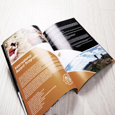 China paper & Cheap Cardboard China Guangzhou Magazine Printing Catalog Printing With Perfect Binding for sale