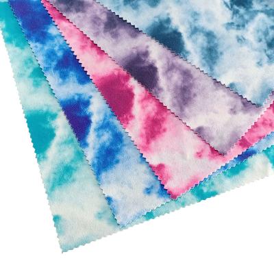 China Comfortable And Not Tight Crepe Waterproof High Elasticity Scuba Printed Fabrics For Skirts for sale