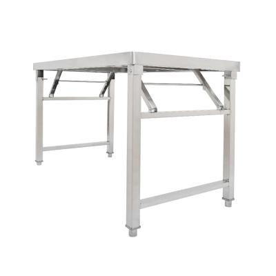 China Design professional foldable table folding work bench for kitchen for sale