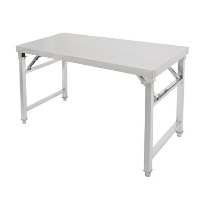 China Stainless Steel Collapsible Folding Bench China Manufacture Work Table Portable Table for sale