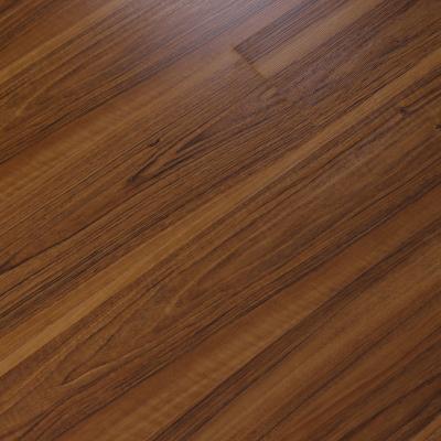 China 2022 new traditional HDF u groove 12.3mm laminate parquet flooring for living room for sale