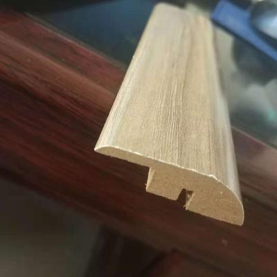 China Modern/Traditional 80mm thickness skirting reducer and flooring accessory in t-molding laminate for sale