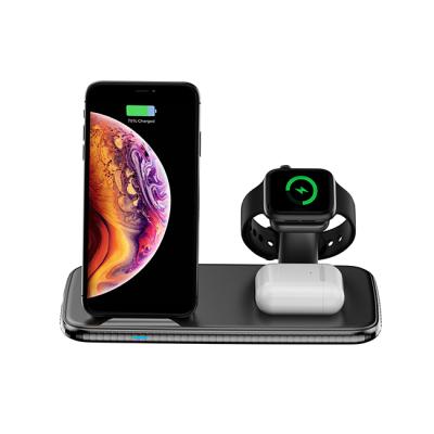 China Hot Product 2022 Type Cell Phone Multiple C Qi Wireless Charger 15w 4 in 1 for iphone iwatch airpods for sale