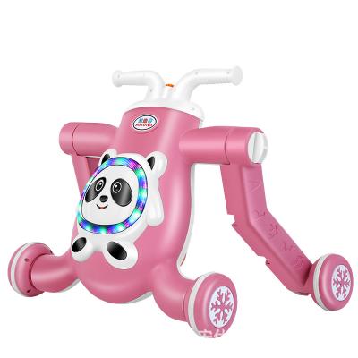 China Adjustable; Who respects the environment; 2021 Multifunctional Twist Car Ride Baby Learn Walker Activity Kids Ride On Car For Baby Walker 3 In 1 Can Push for sale