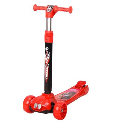 China Adjustable Height 2021 New Cool Model 3 Wheels Kids Kick Scooter Multifunctional Adjustable Kids Scooter For Children for sale