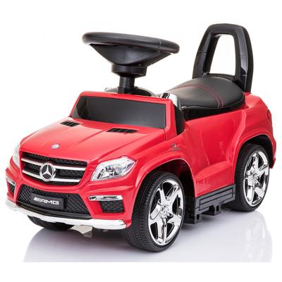 China Ride On Car Toy Licensed Mercedes Benz Amg Electric Push Bar 6v No Engine Ride On Car For 3 Years Kids for sale