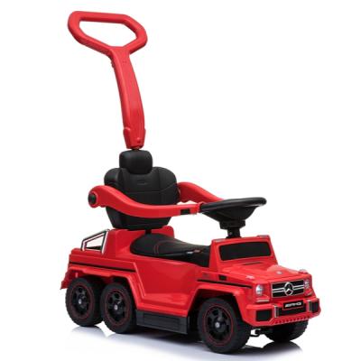 China Toy Licensed Mercedes Benz G63 Foot Ride To Floor In Children Ride On Car Toy Push Car With Zhejiang Handle for sale