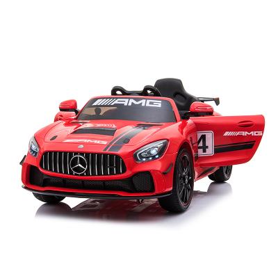 China Ride On Toy Hot Sell 2 Seat 12 Volt License Mercedes Benz Amg Electric Car For Kids for sale