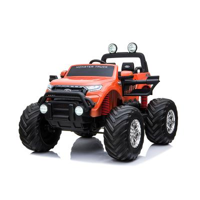 China Ride On Toy Children Driving Ford Ranger Licensed LCD Powerful Electric Kids Ride On Car Toy Truck With 4 Engine for sale