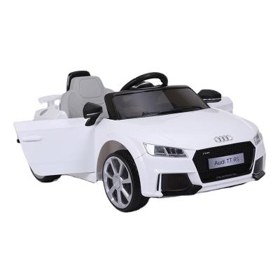 China The Ride On Price Version Of Toy High Quality Licensed Cheap Officially Audi RS Plus 12 Volt Kids Ride On Electric Battery Car for sale